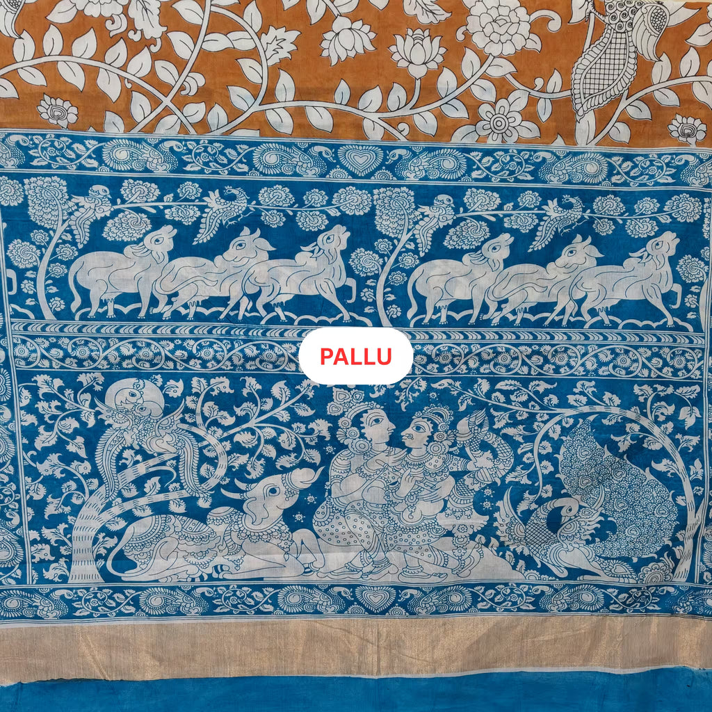 Kalamkari Saree S9711A