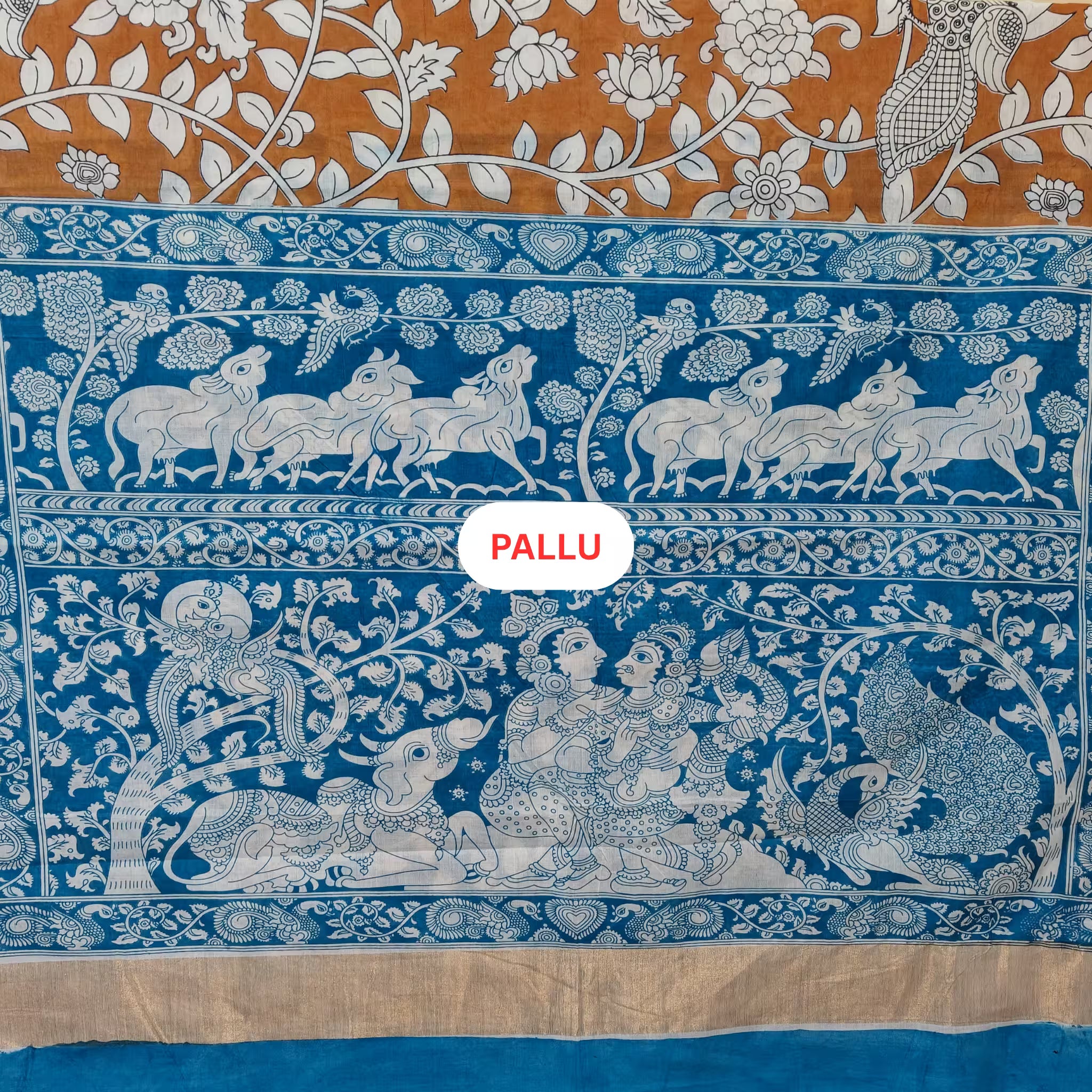 Kalamkari Saree S9711A
