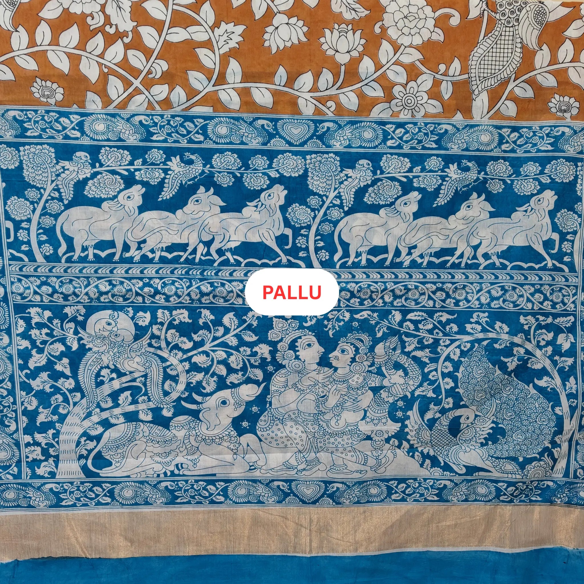 Kalamkari Saree S9711A
