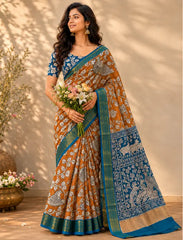 Kalamkari Saree S9711A