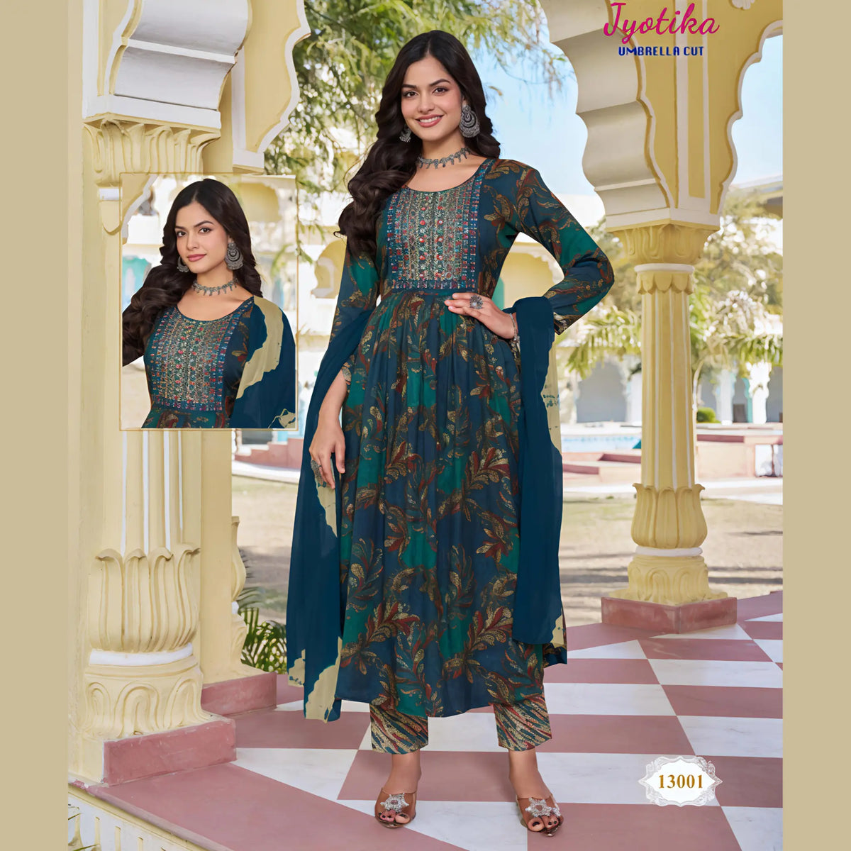 Kavya Brand - Jyotika Umbellar Cut Salwar Suit 13001 Main image