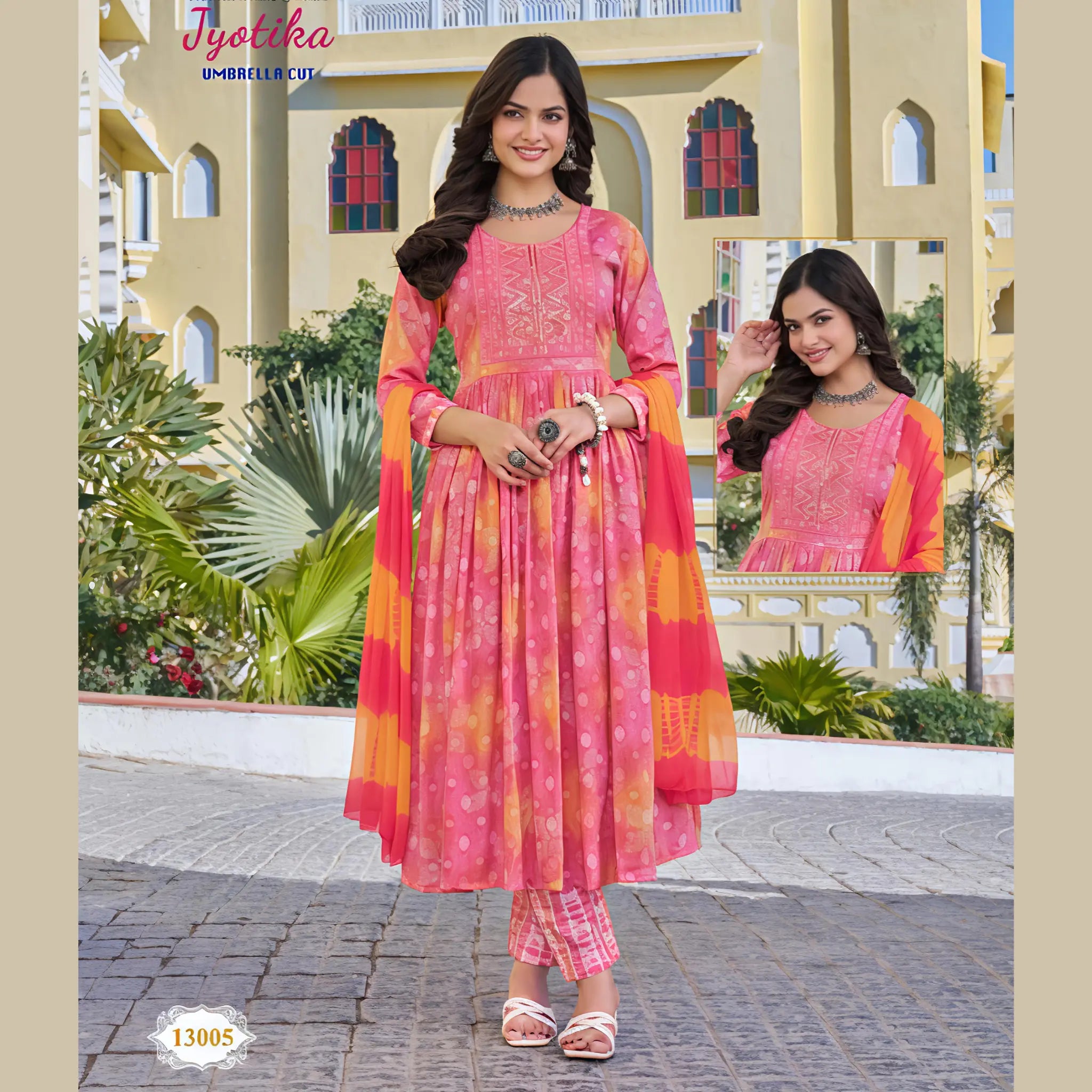 Kavya Brand - Jyotika Umbellar Cut Salwar Suit 13005 Main image