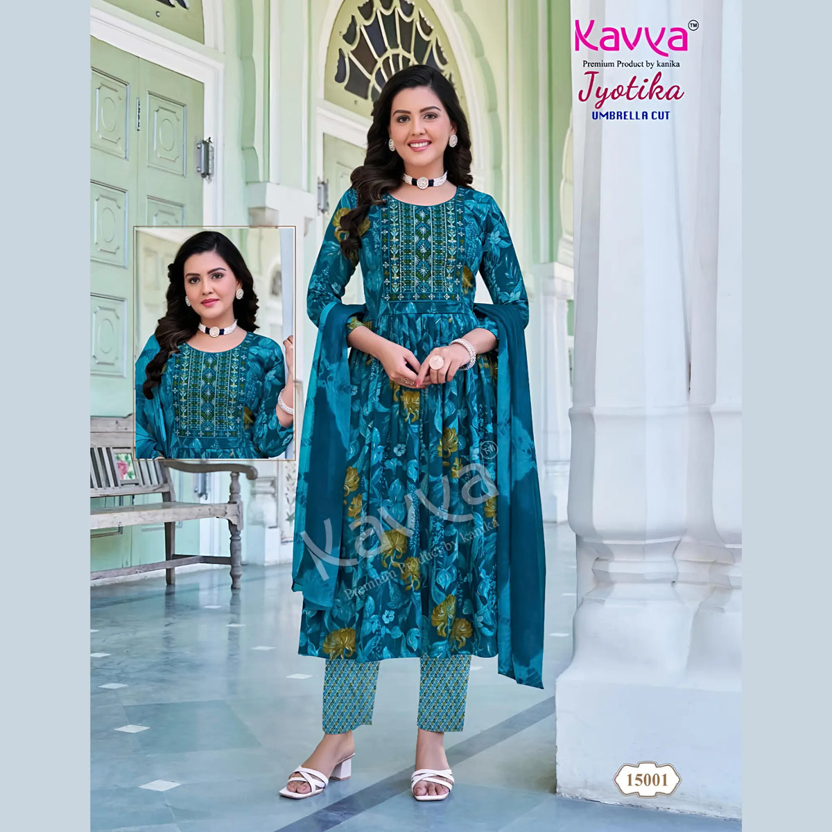 Kavya Brand - Jyotika Umbellar Cut Salwar Suit 15001 Main image