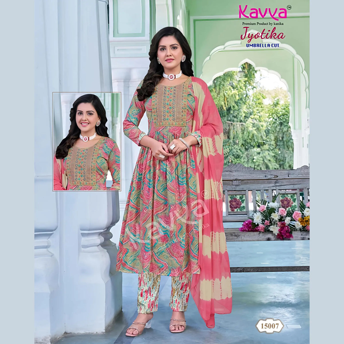 Kavya Brand - Jyotika Umbellar Cut Salwar Suit 15007 Main image