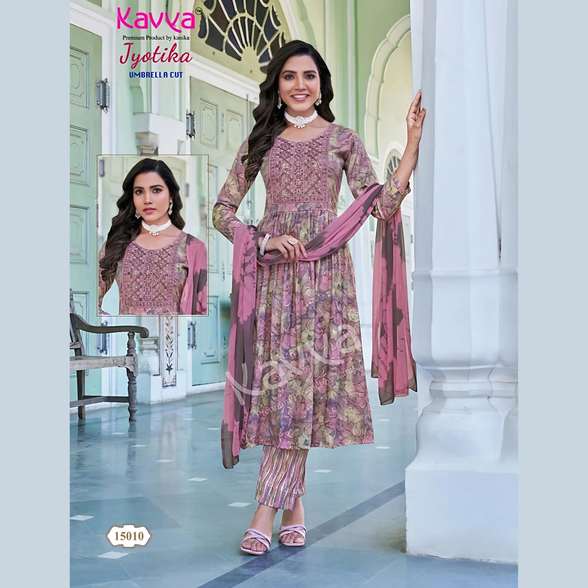 Kavya Brand - Jyotika Umbellar Cut Salwar Suit 15010