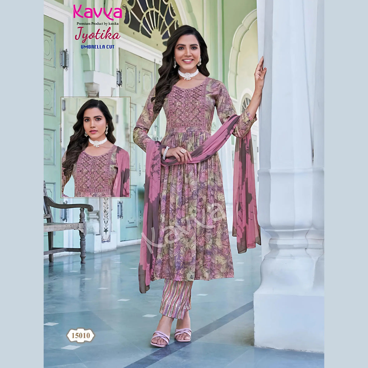 Kavya Brand - Jyotika Umbellar Cut Salwar Suit 15010 Main image