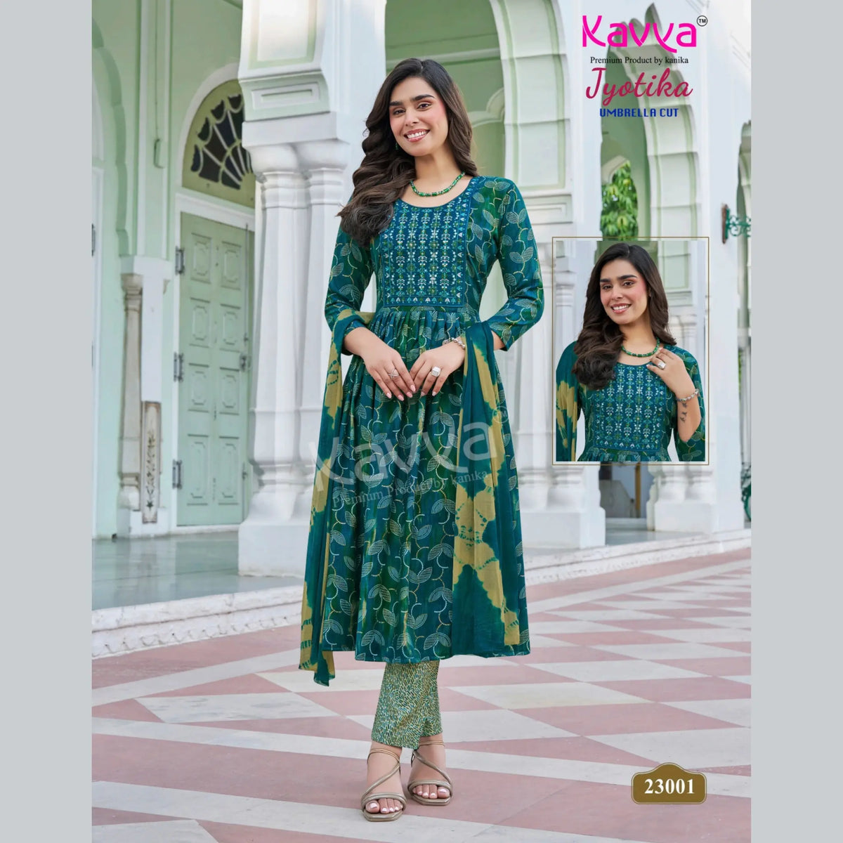 Kavya Brand - Jyotika Umbellar Cut Salwar Suit 23001 Main image