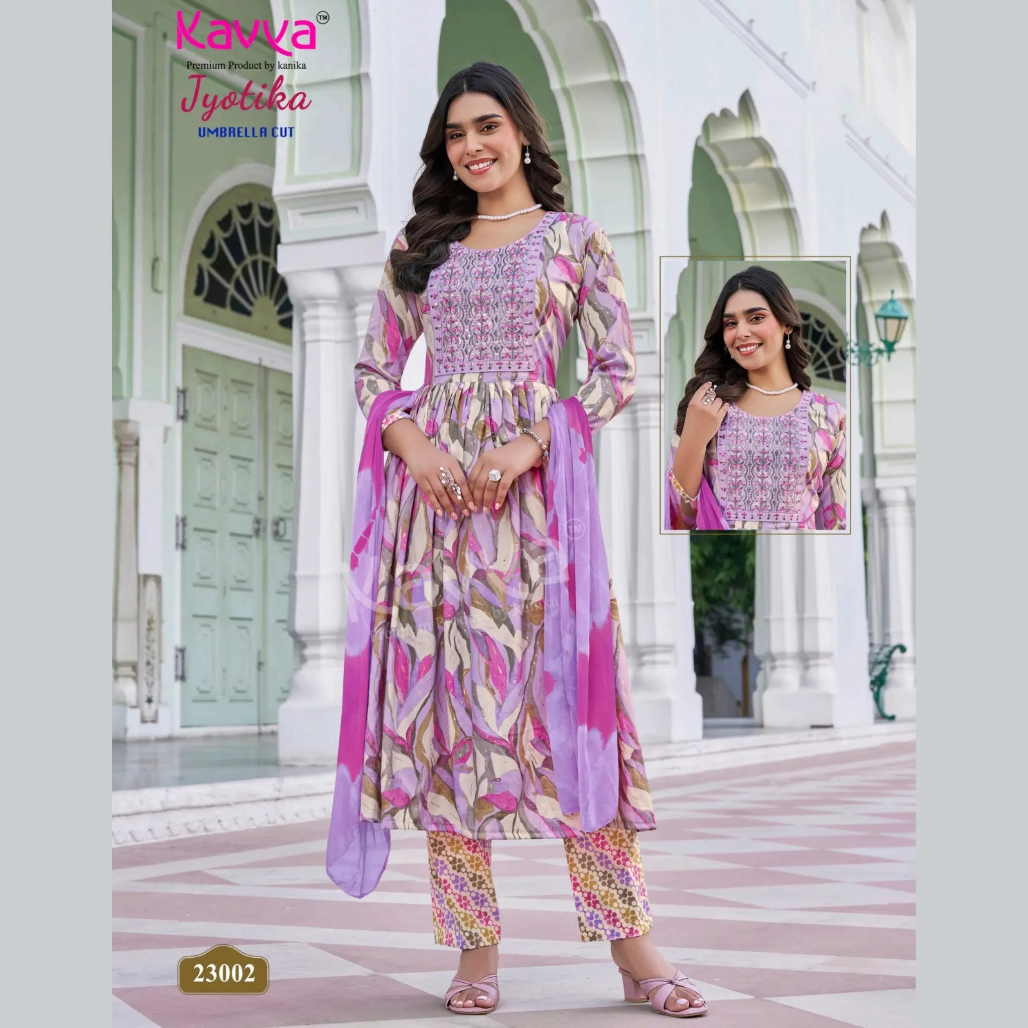Kavya Brand - Jyotika Umbellar Cut Salwar Suit 23002 Main image
