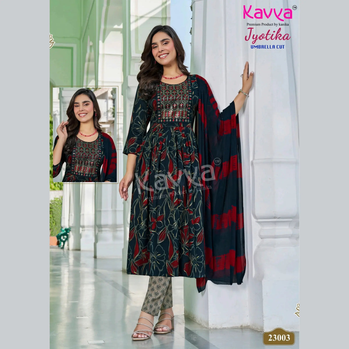 Kavya Brand - Jyotika Umbellar Cut Salwar Suit 23003 Main image
