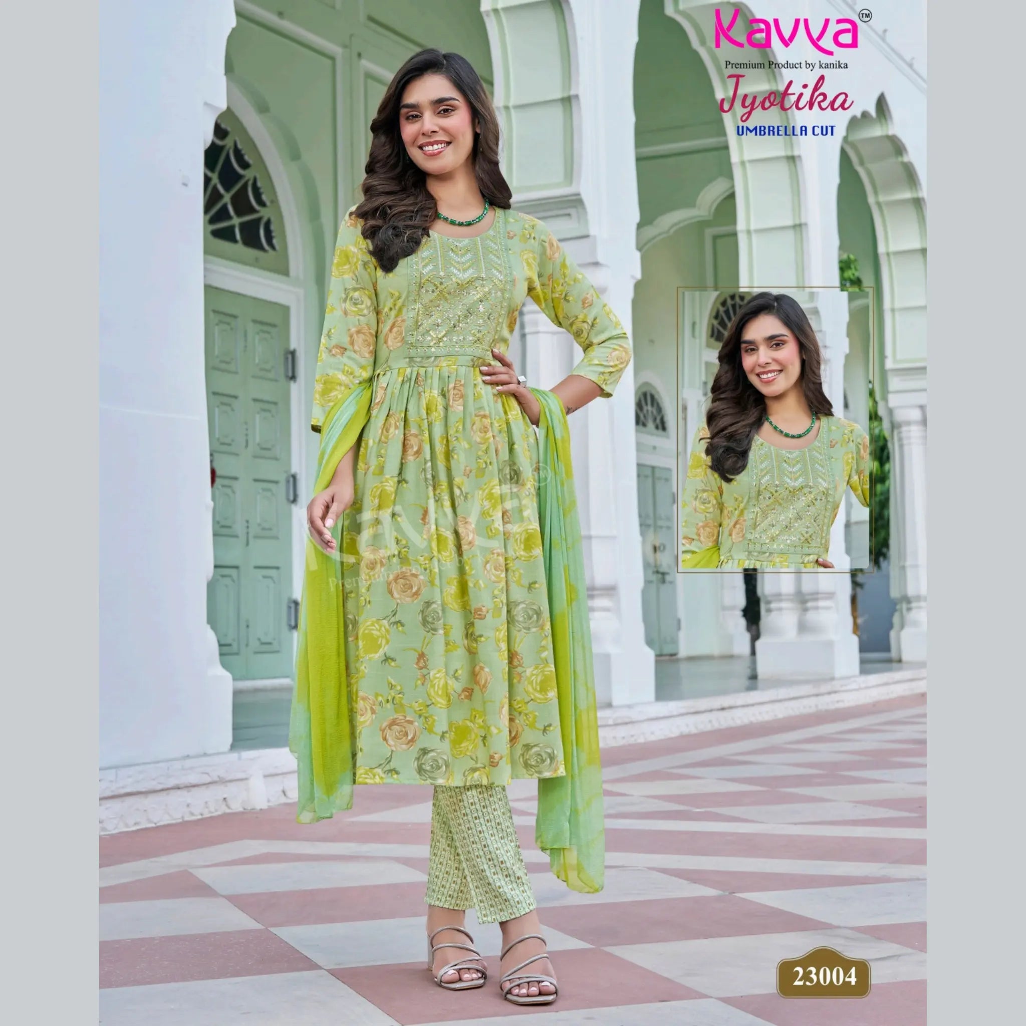 Kavya Brand - Jyotika Umbellar Cut Salwar Suit 23004 Main image