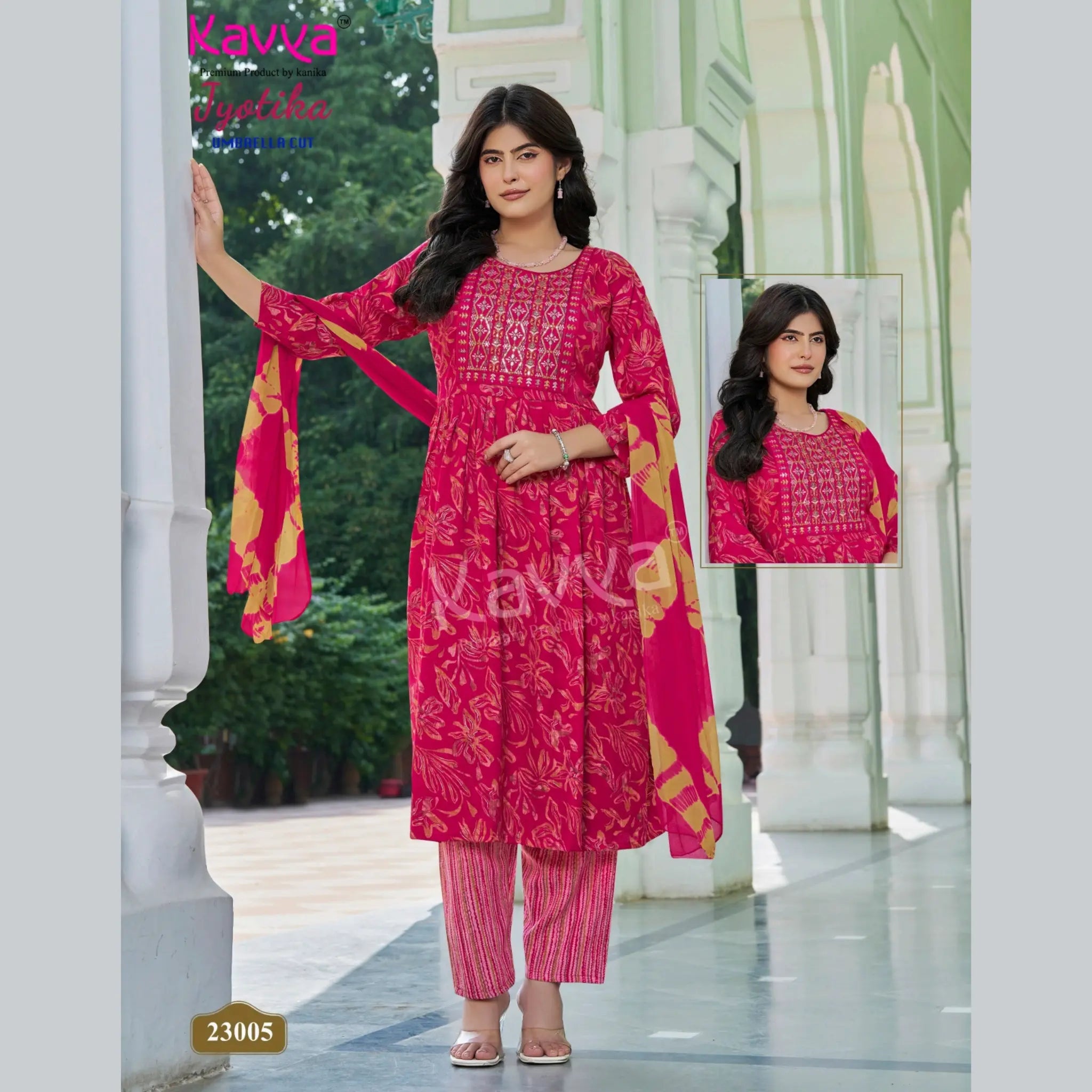 Kavya Brand - Jyotika Umbellar Cut Salwar Suit 23005 Main image