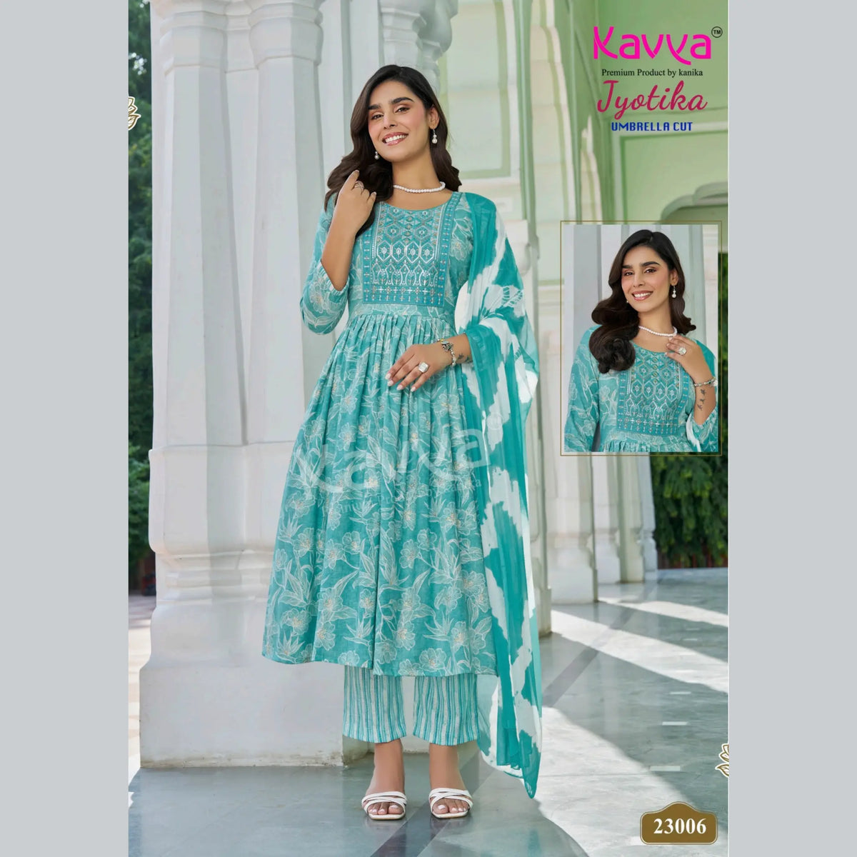 Kavya Brand - Jyotika Umbellar Cut Salwar Suit 23006 Main image