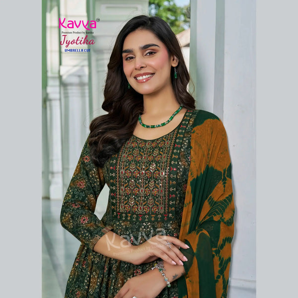 Kavya Brand - Jyotika Umbellar Cut Salwar Suit 23007