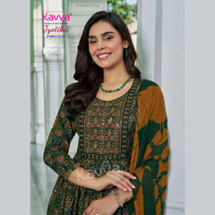 Kavya Brand - Jyotika Umbellar Cut Salwar Suit 23007