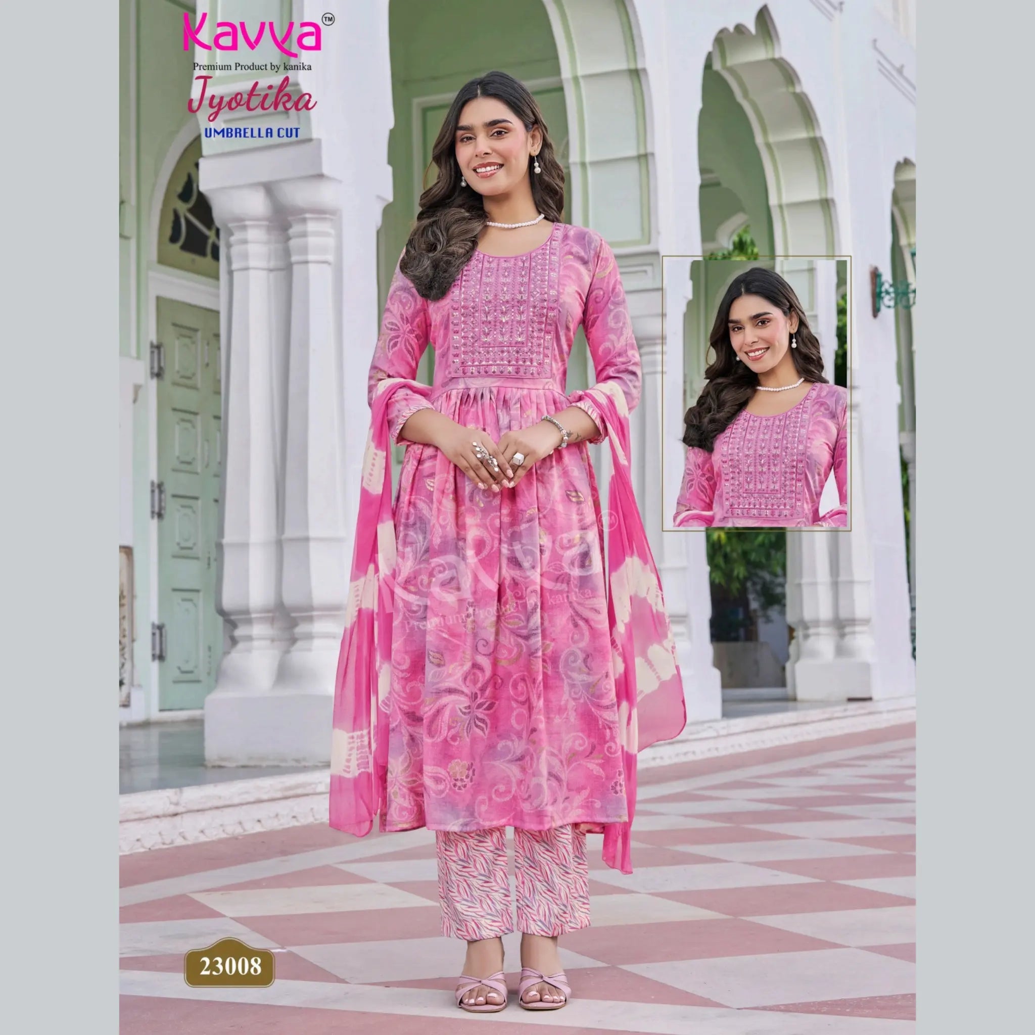 Kavya Brand - Jyotika Umbellar Cut Salwar Suit 23008 Main image