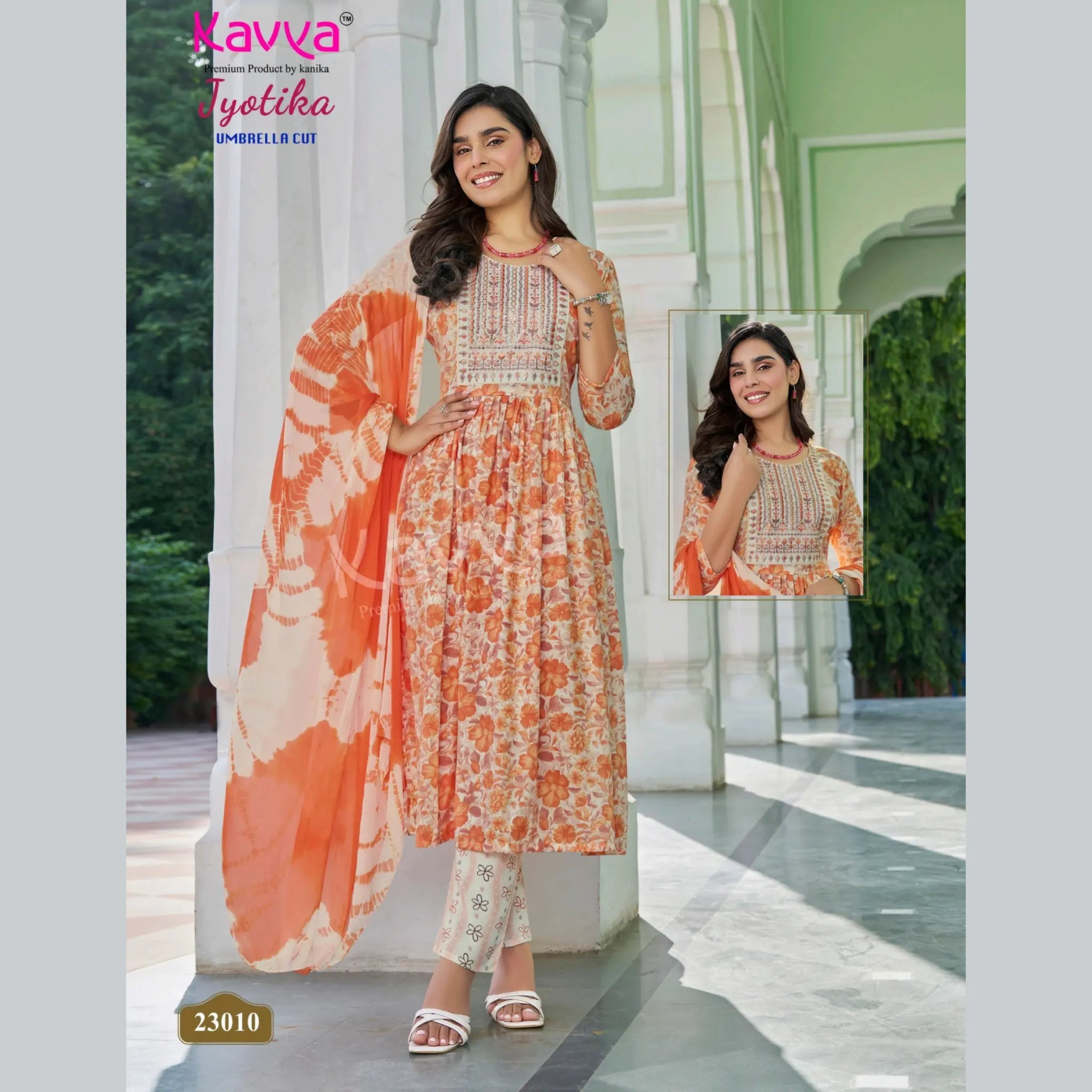 Kavya Brand - Jyotika Umbellar Cut Salwar Suit 23010 Main image