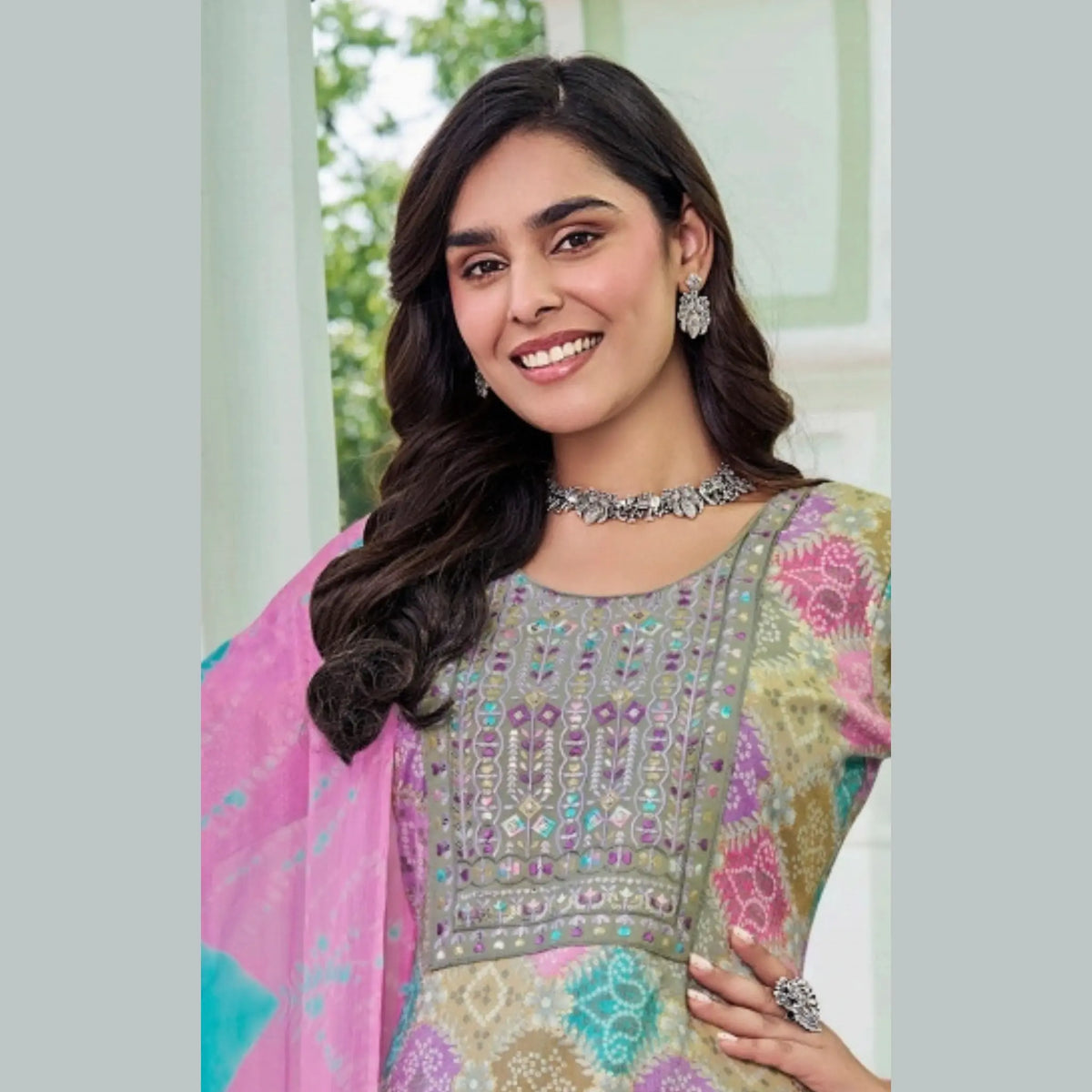 Kavya Deepika Readymade Salwar Suit 49009