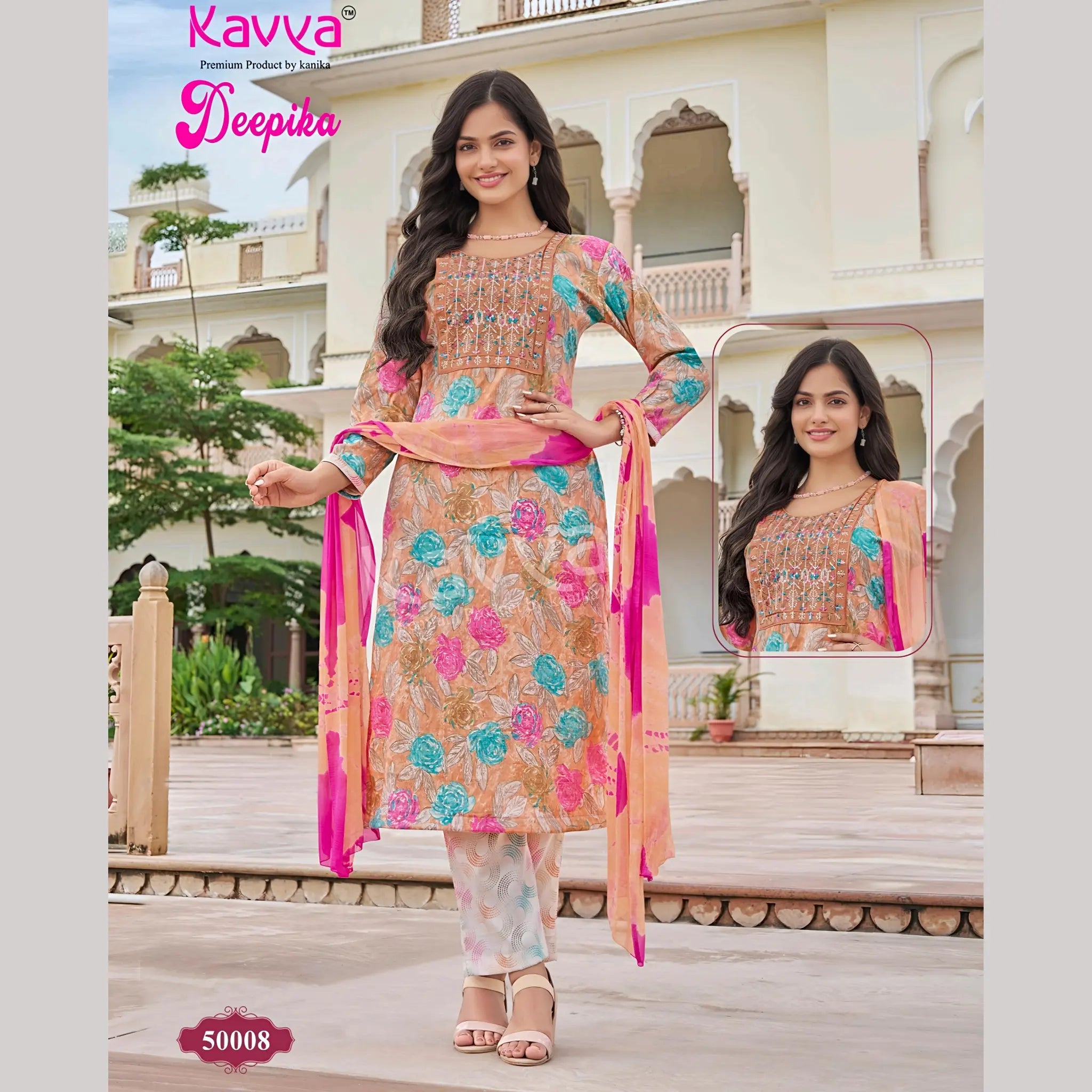 Kavya Deepika Readymade Salwar Suit KD50008