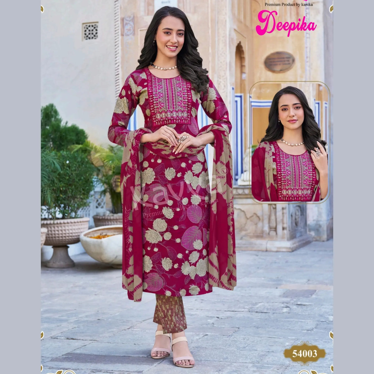 Kavya Deepika Readymade Salwar Suit KD54003