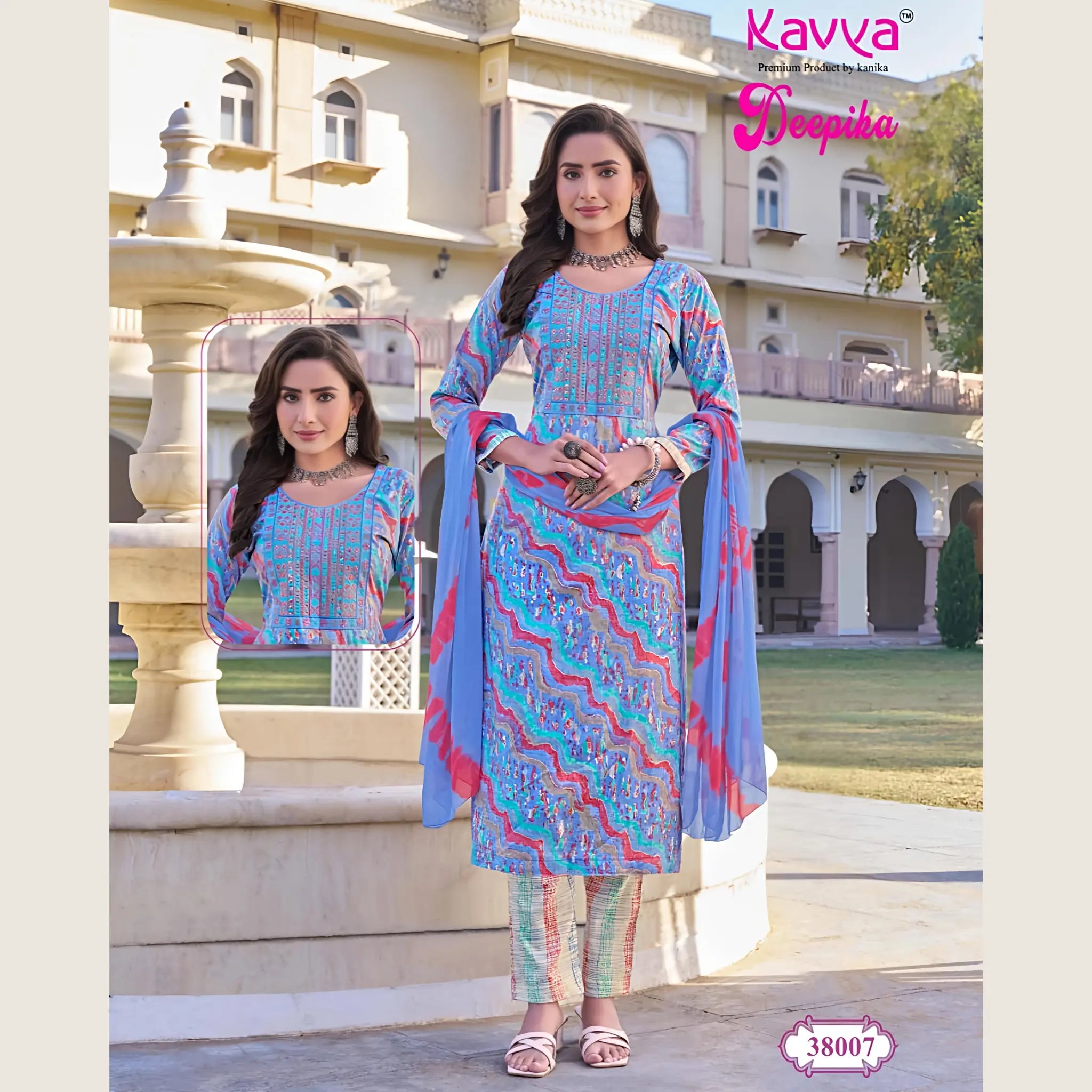 Kavya Deepika Vol 38 Readymade Salwar Suit 38007