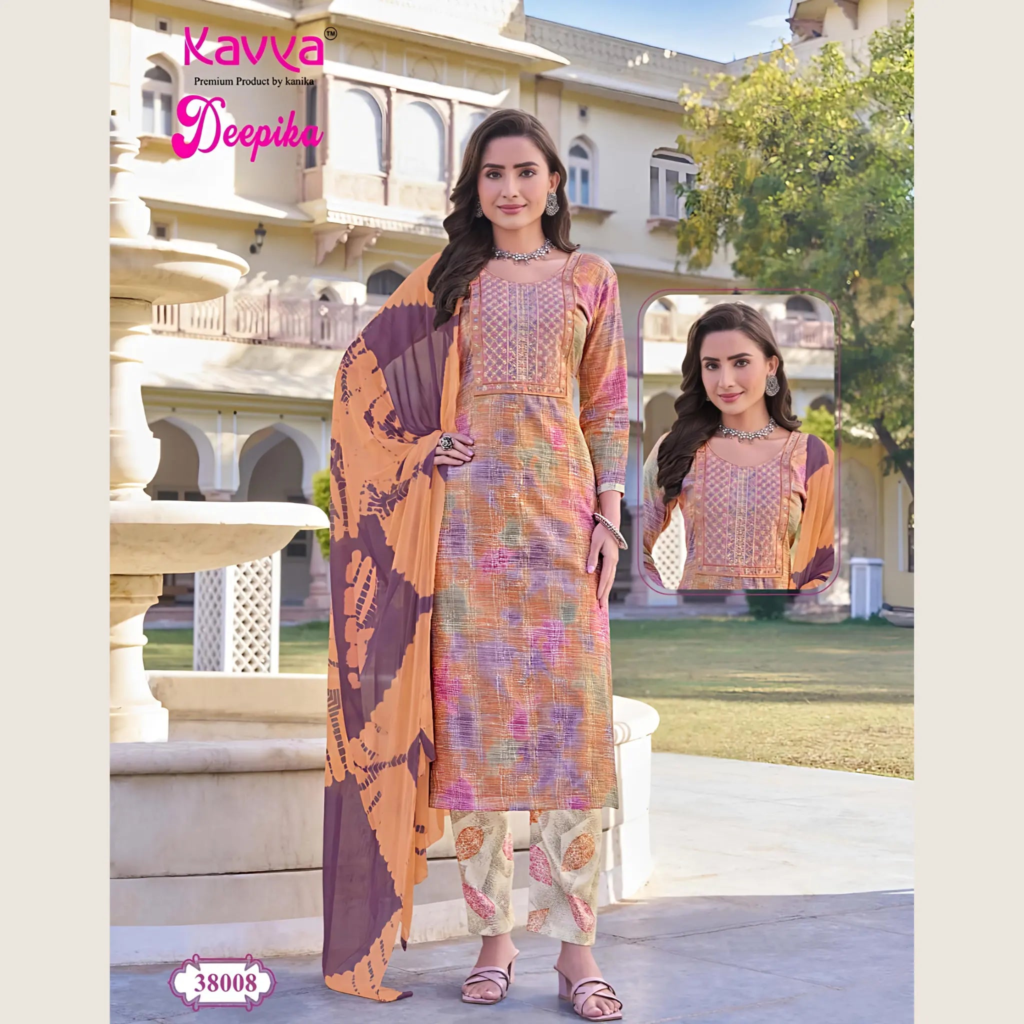 Kavya Deepika Vol 38 Readymade Salwar Suit 38008 Main image