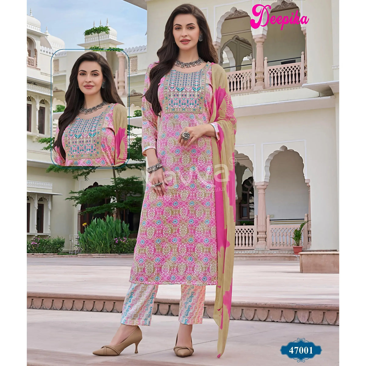 Kavya Deepika Vol 47 Readymade Salwar Suit 47001