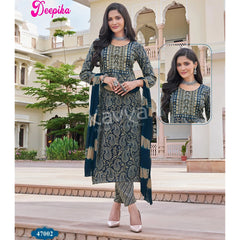 Kavya Deepika Vol 47 Readymade Salwar Suit 47002
