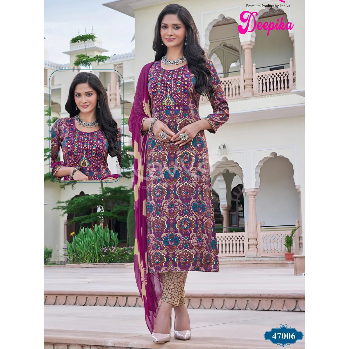 Kavya Deepika Vol 47 Readymade Salwar Suit 47006