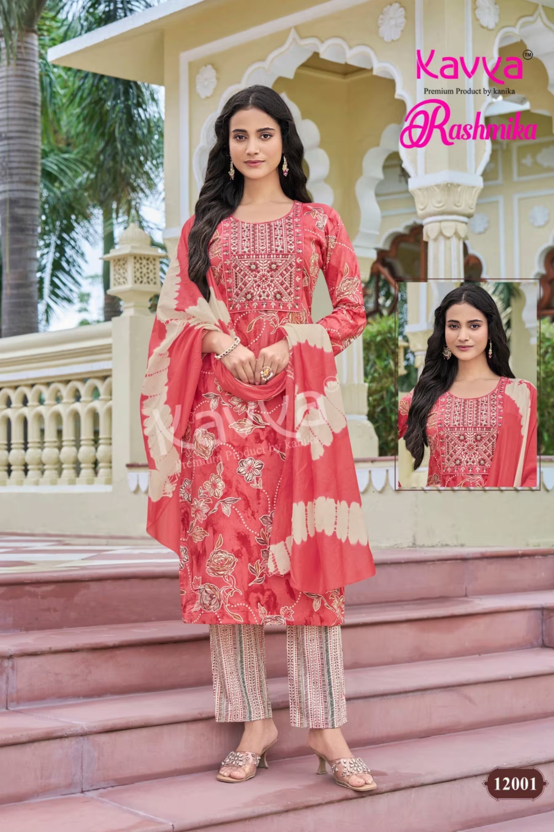 Kavya Rashmika - Readymade Salwar Suit - KR12001
