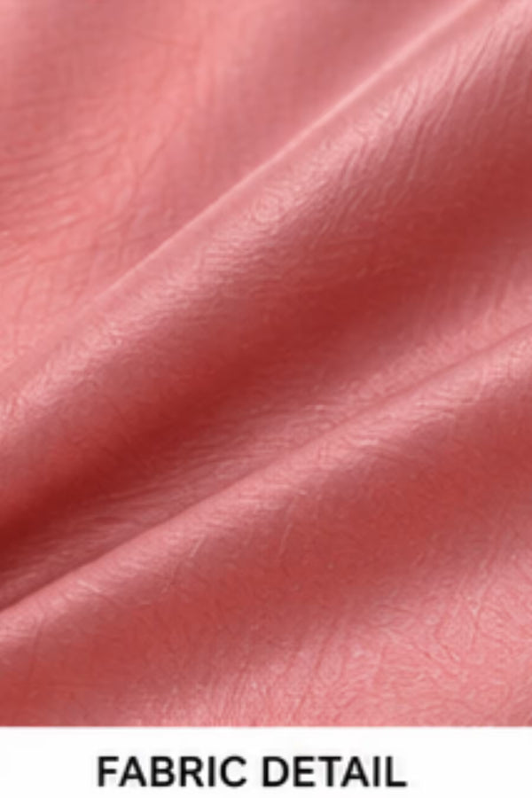 Fabric Detail - Kavya - Plain Vetican Fabric - Umbrella Cut - Beautiful Neck Embroidery Tops - KPT01