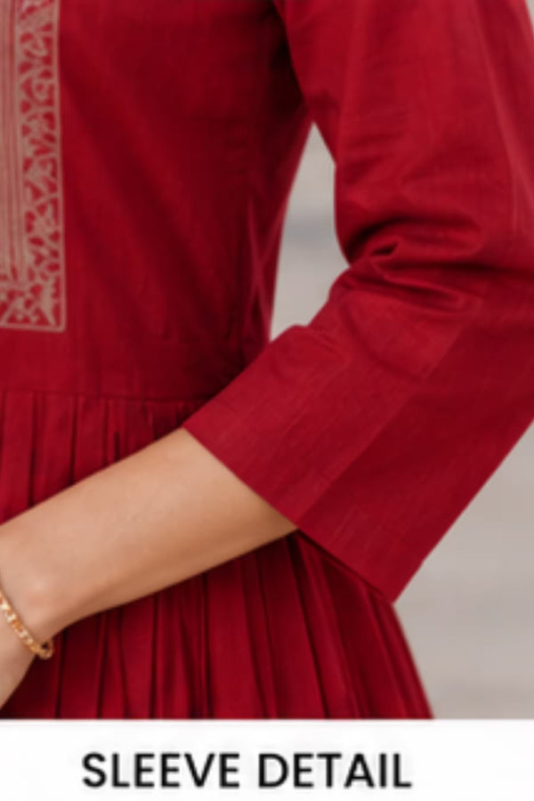 Sleeve Details - Umbrella Cut