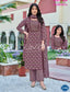 Kavya Brand- Pashmina - Readymade Cotton Salwar Suit with Lining - KP21006