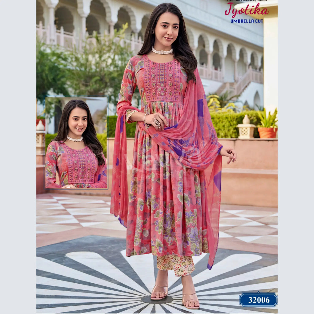 Kavya Brand - Jyotika Umbellar Cut Salwar Suit 32006