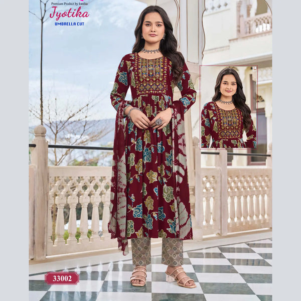 Kavya Brand - Jyotika Umbellar Cut Salwar Suit 33002