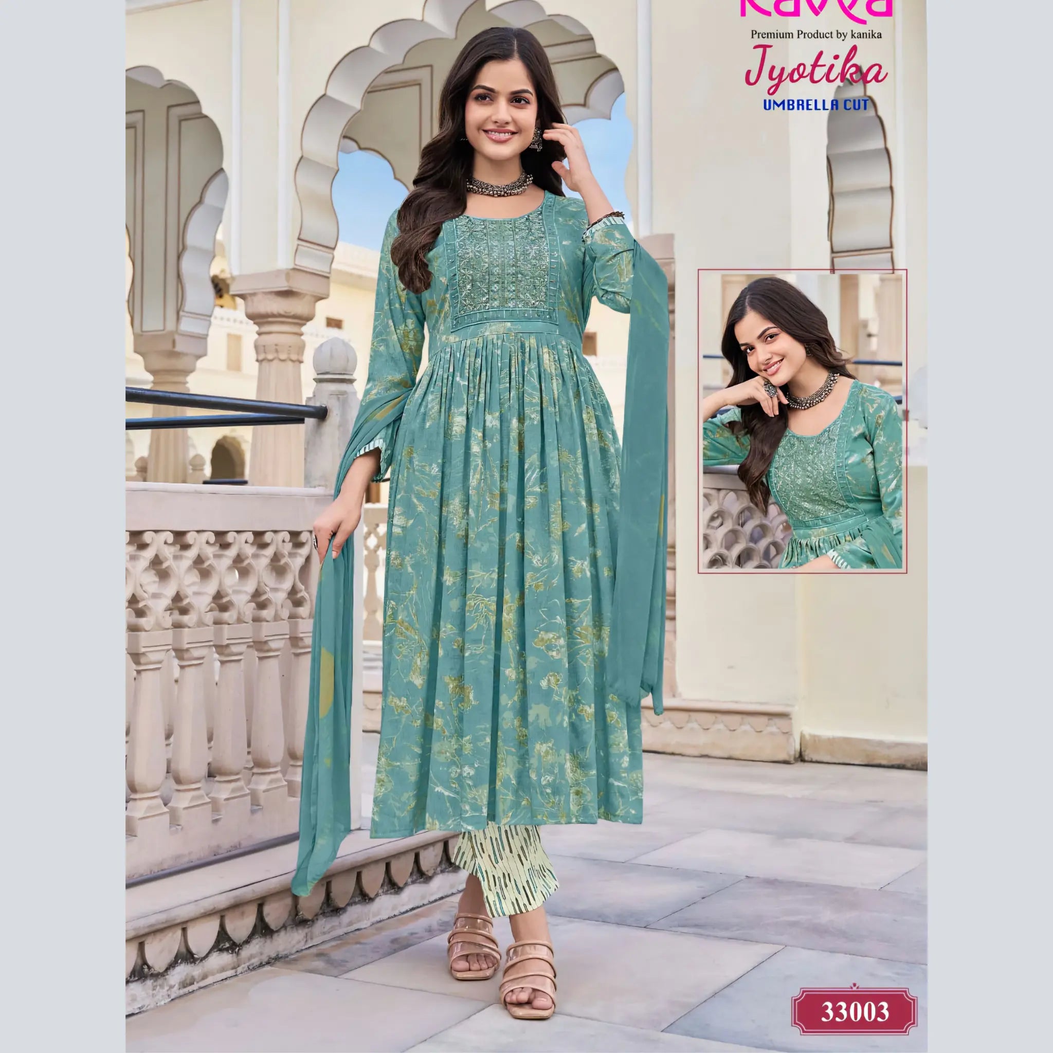 Kavya Brand - Jyotika Umbellar Cut Salwar Suit 33003 Main image