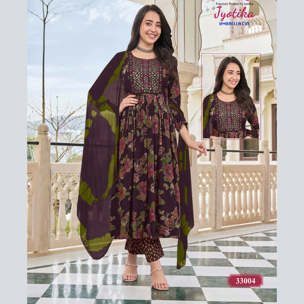 Kavya Brand - Jyotika Umbellar Cut Salwar Suit 33004