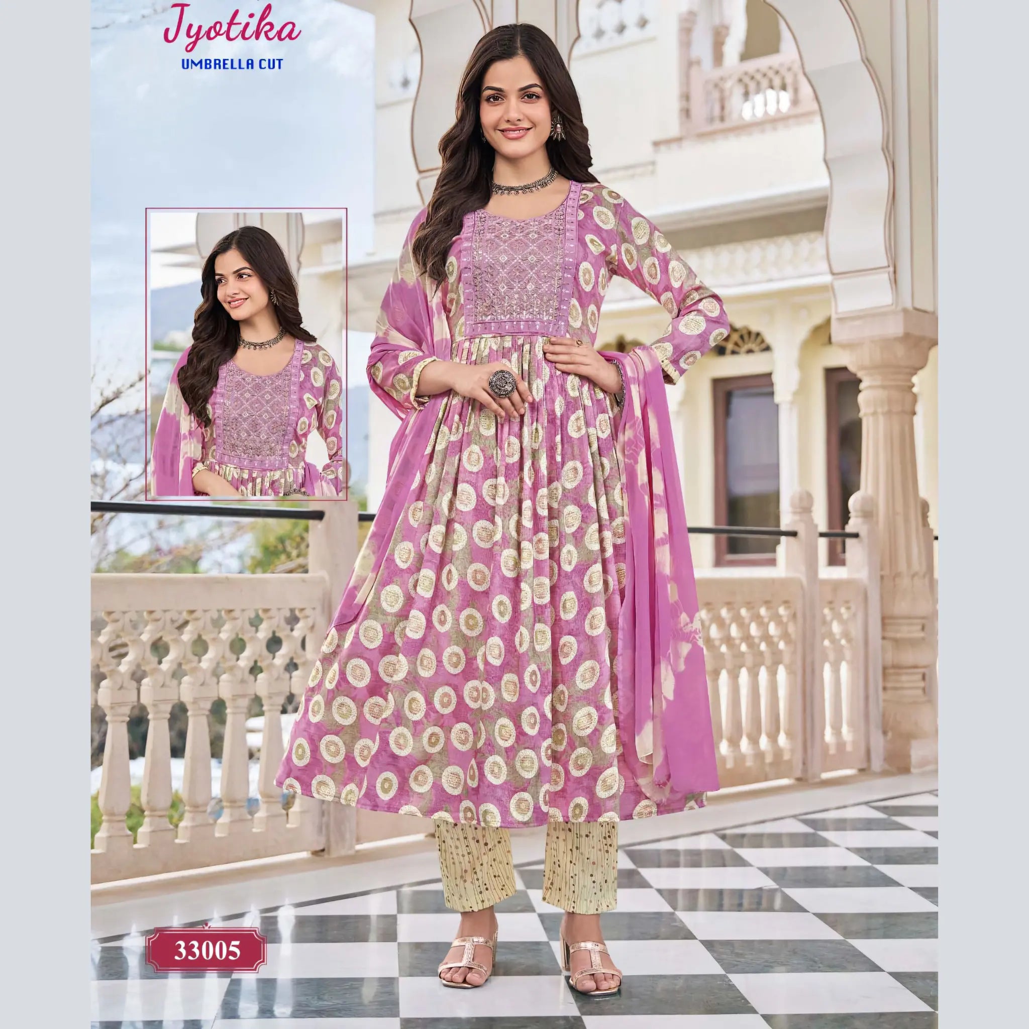 Kavya Brand - Jyotika Umbellar Cut Salwar Suit 33005