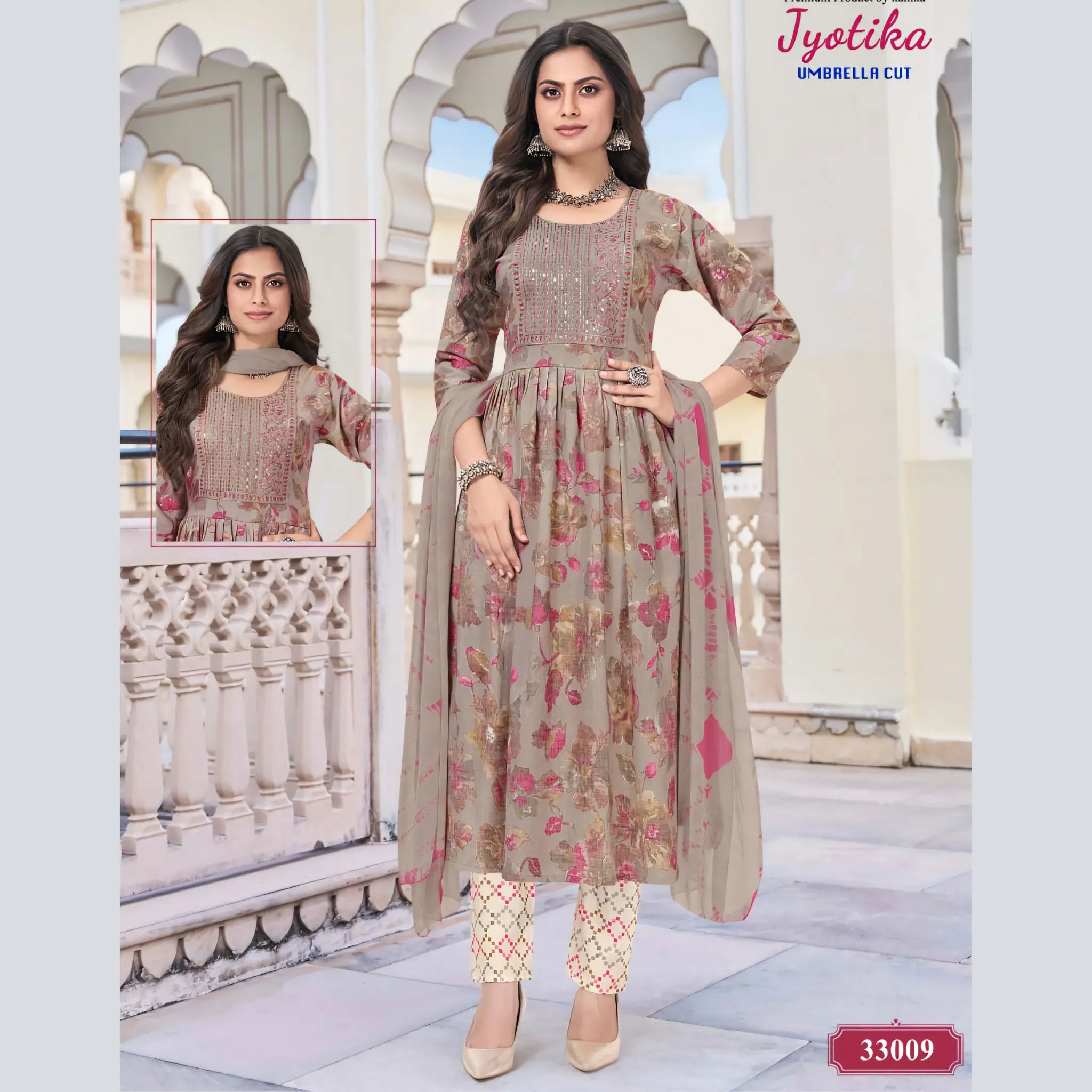 Kavya Brand - Jyotika Umbellar Cut Salwar Suit 33009 Main image