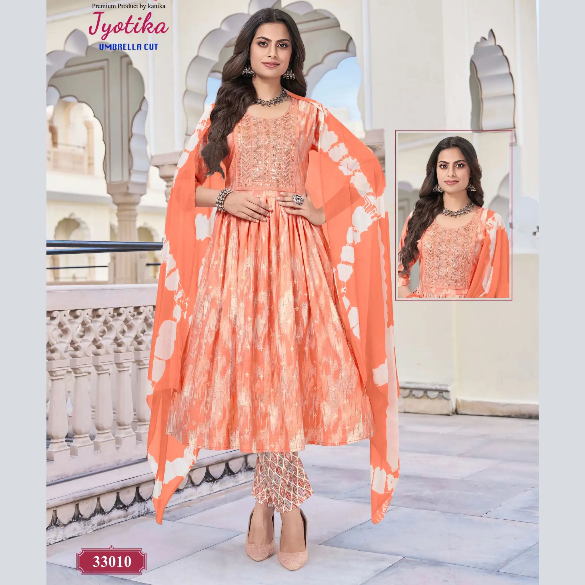 Kavya Brand - Jyotika Umbellar Cut Salwar Suit 33010 Main image