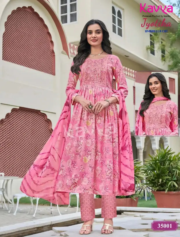 Kavya Brand - Jyotika Umbellar Cut Salwar Suit 35001 Main image