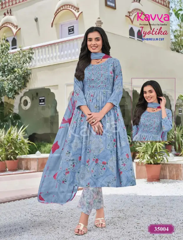 Kavya Brand - Jyotika Umbellar Cut Salwar Suit 35004