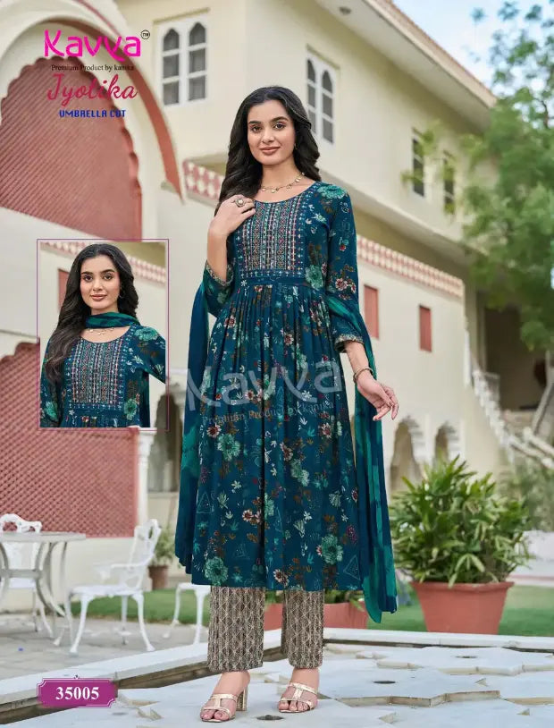 Kavya Brand - Jyotika Umbellar Cut Salwar Suit 35005