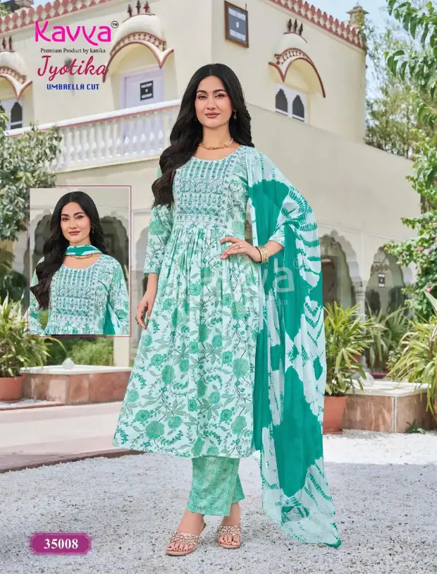 Kavya Brand - Jyotika Umbellar Cut Salwar Suit 35008