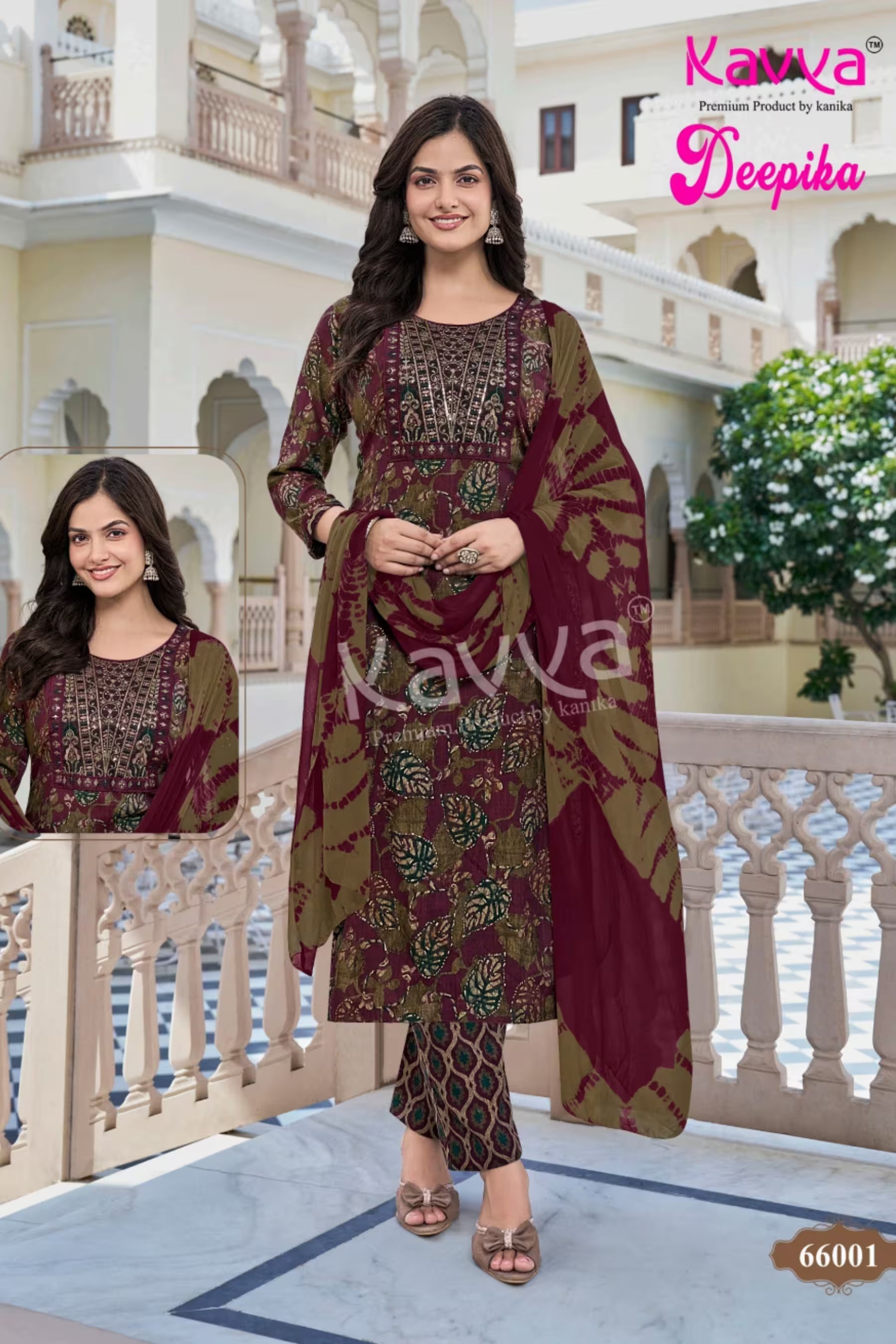 Kavya Deepika Readymade Salwar Suit KD66001