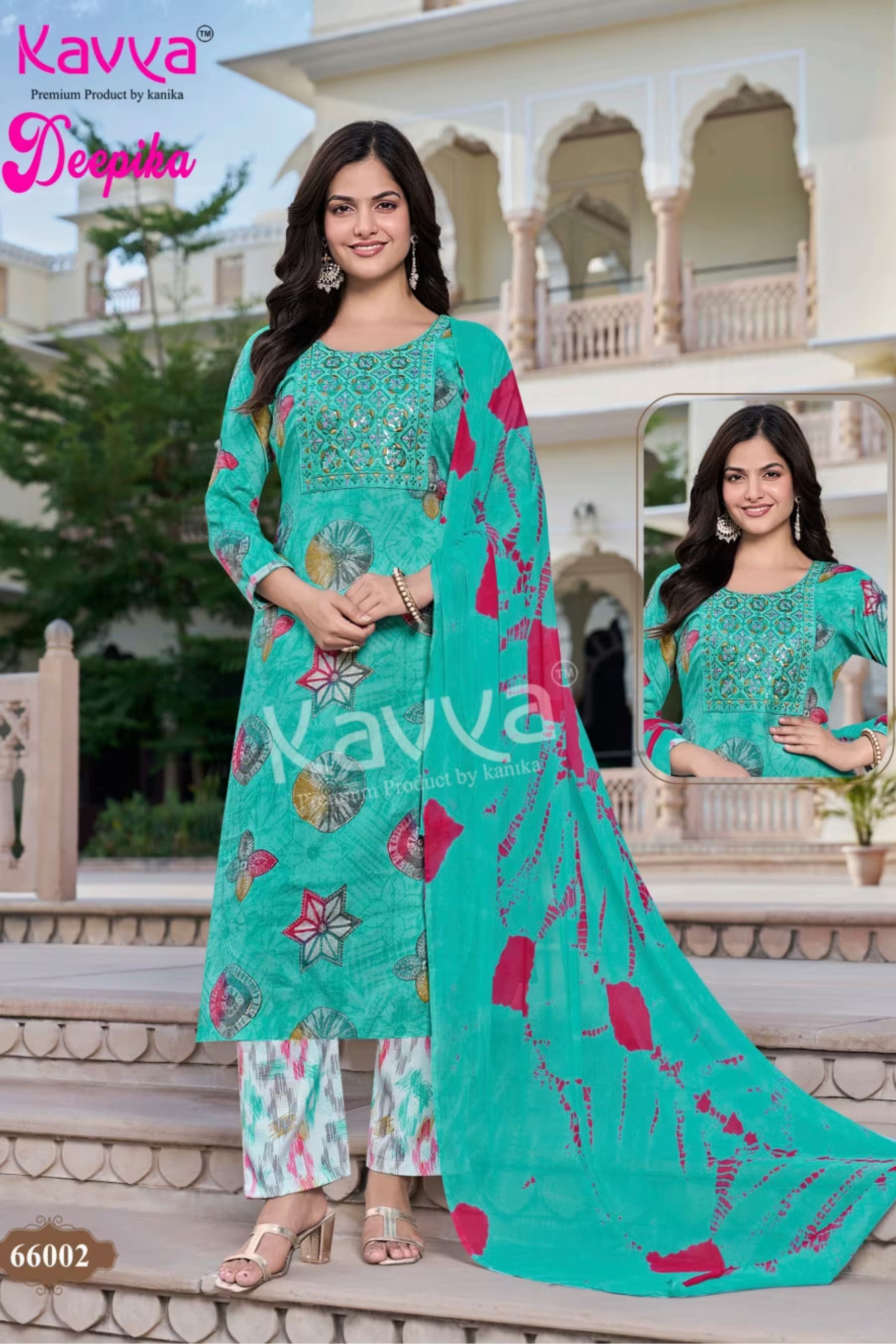 Kavya Deepika Readymade Salwar Suit KD66002