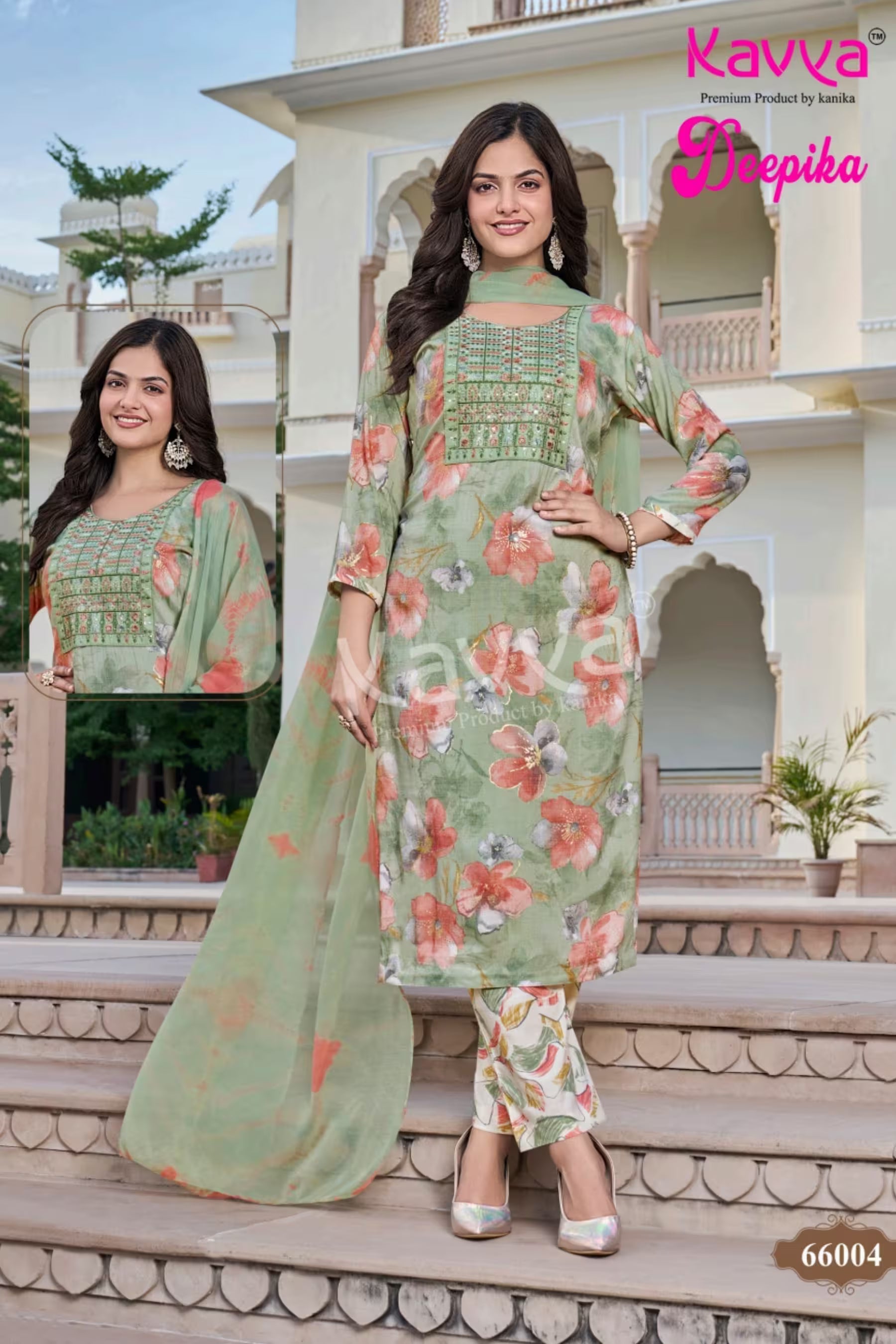 Kavya Deepika Readymade Salwar Suit KD66004