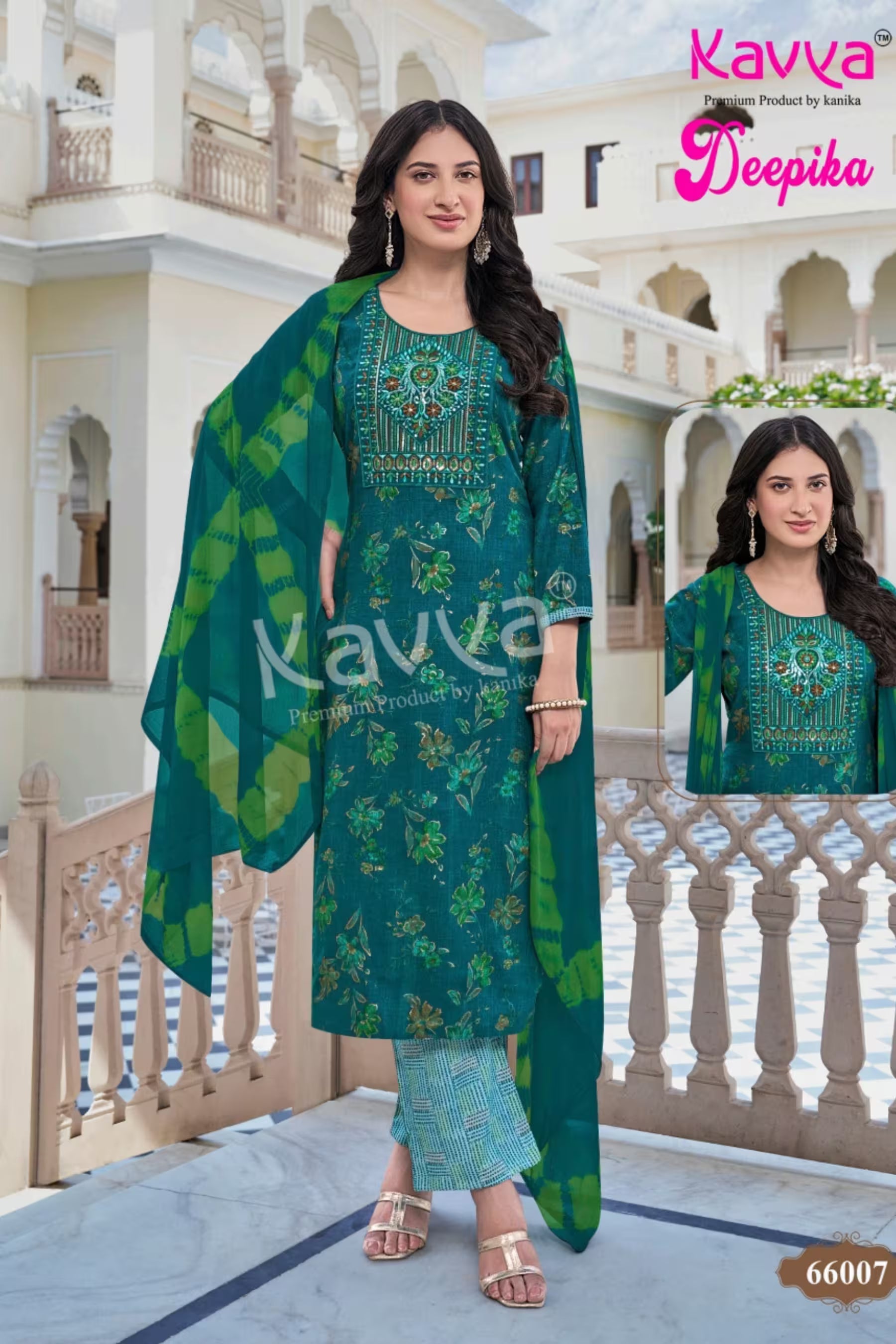 Kavya Deepika Readymade Salwar Suit KD66007