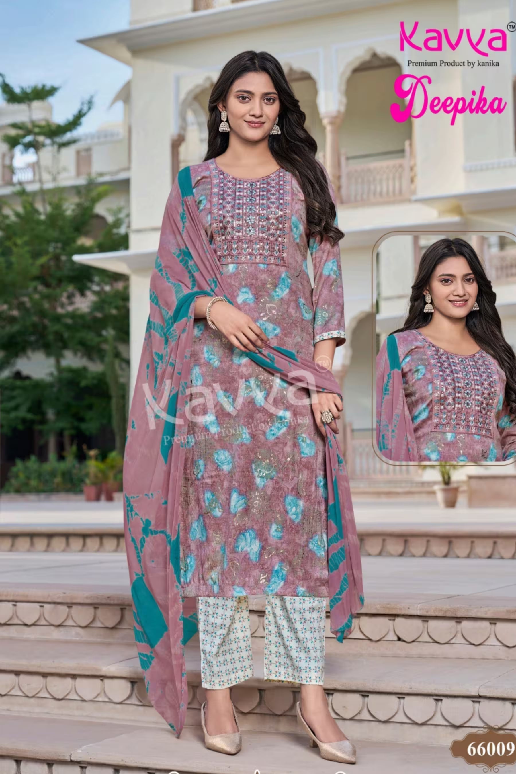 Kavya Deepika Readymade Salwar Suit KD66009