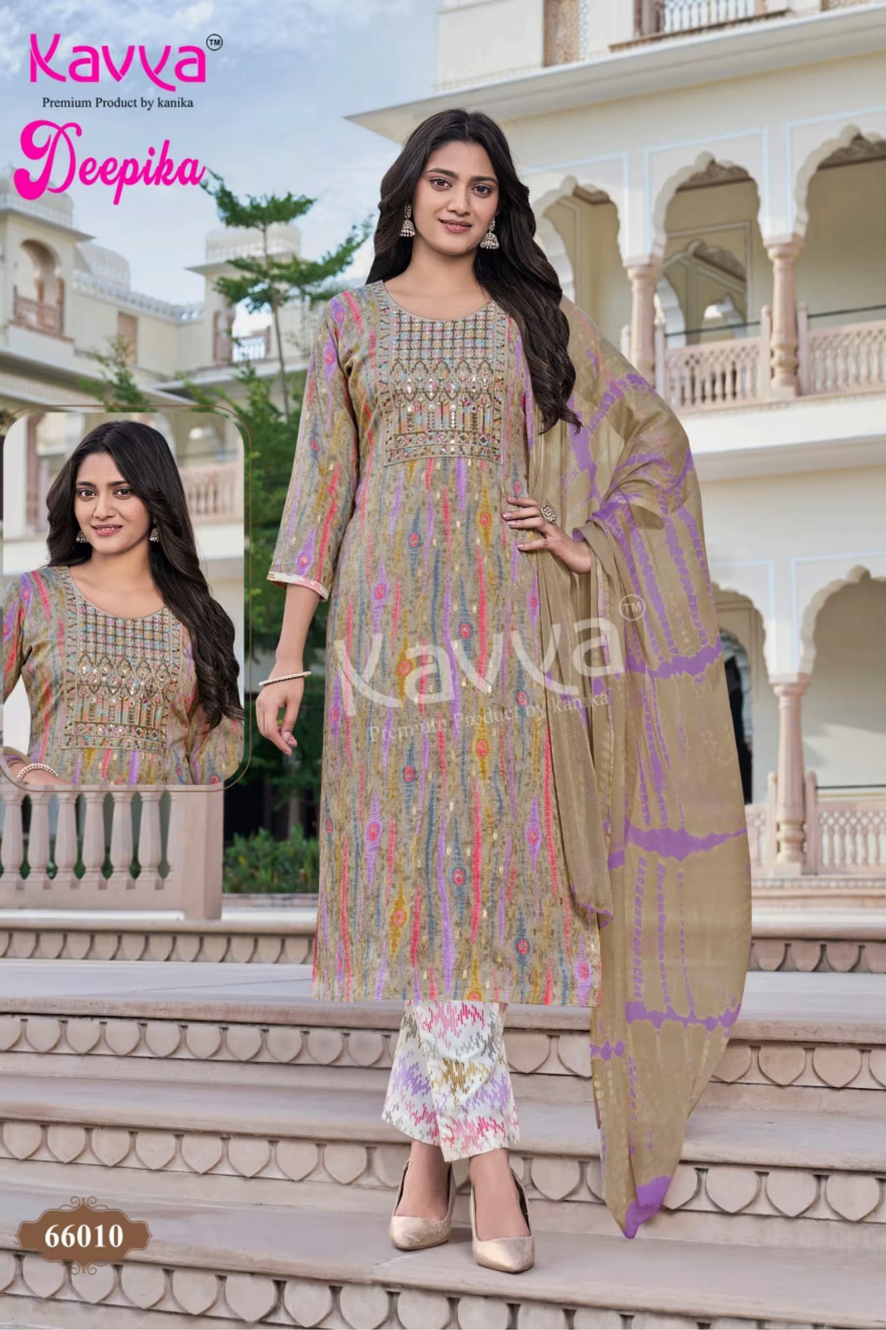 Kavya Deepika Readymade Salwar Suit KD66010