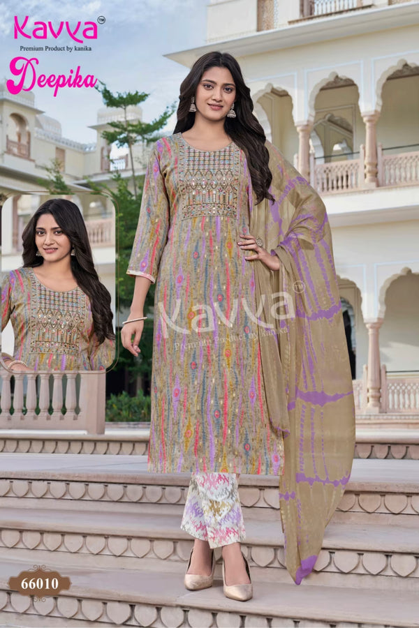 Kavya Deepika Readymade Salwar Suit KD66010